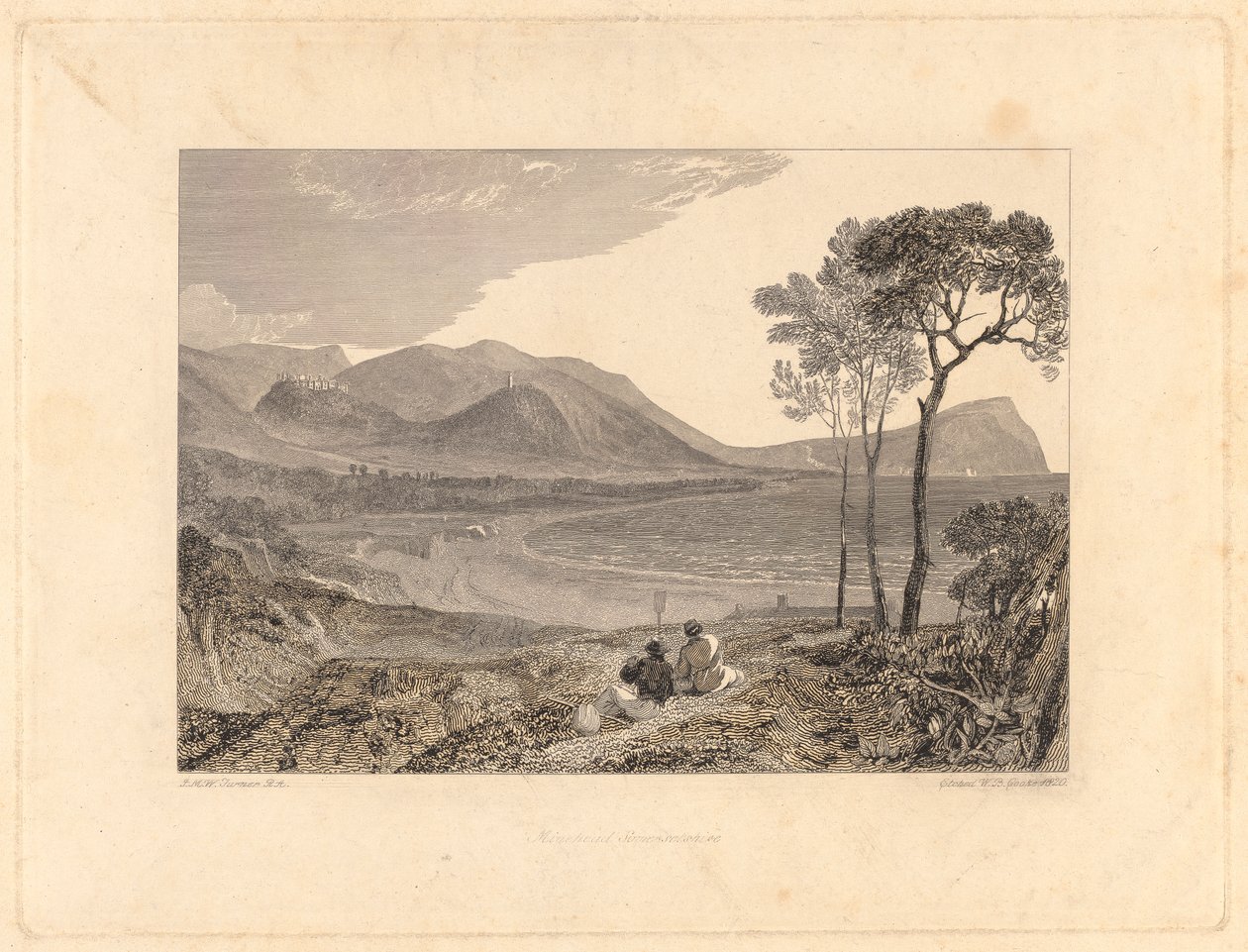 Minehead, Somersetshire alkotó: William Bernard Cooke