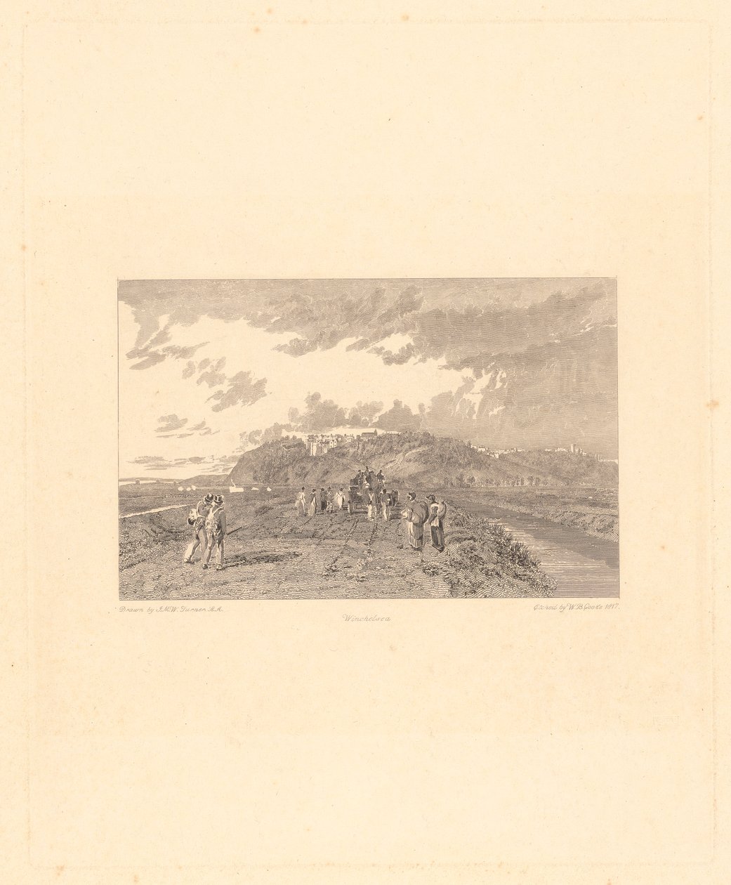 Winchelsea alkotó: William Bernard Cooke