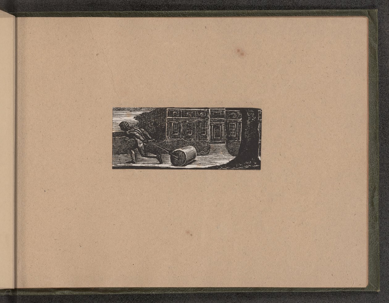 „A gördülő kő mindig csupasz a mohától”, 1821. alkotó: William Blake