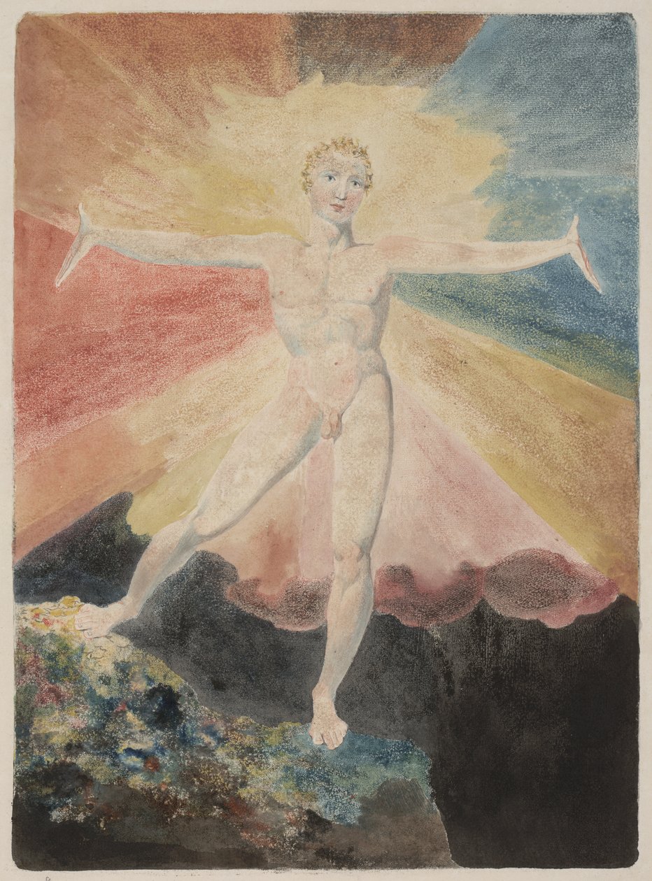 Albion Rose alkotó: William Blake