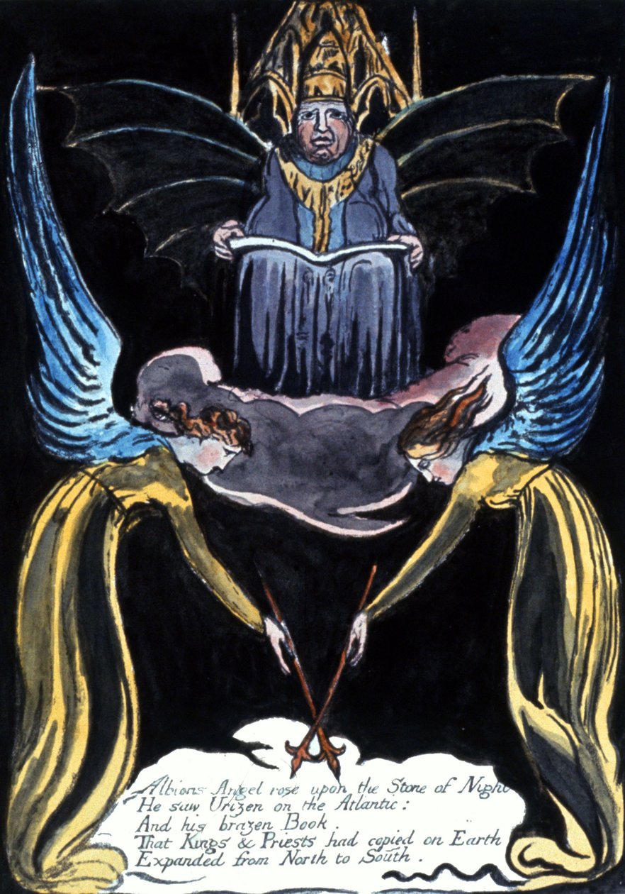 Albions angyala feltámadt alkotó: William Blake