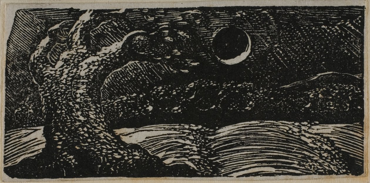 Robbantott fa és lapított termés, Vergilius pásztoraiból alkotó: William Blake