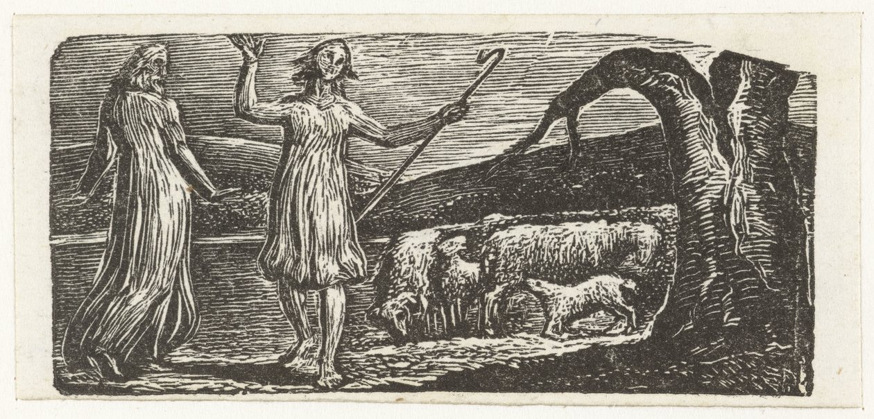 Colinet szomorúan távozik alkotó: William Blake