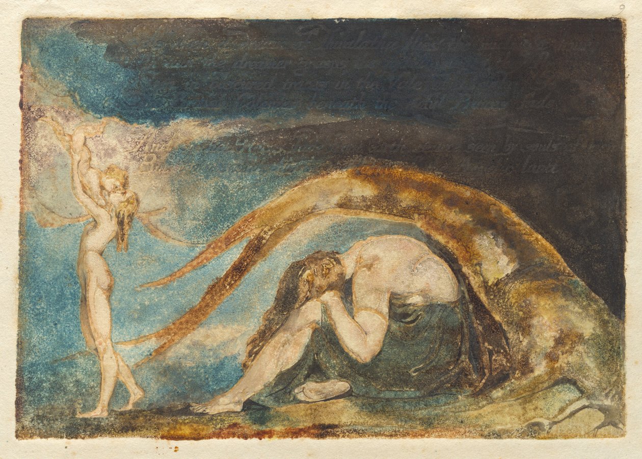 Dream of Thiralatha [az "America"-ból, törölt lemez d] alkotó: William Blake