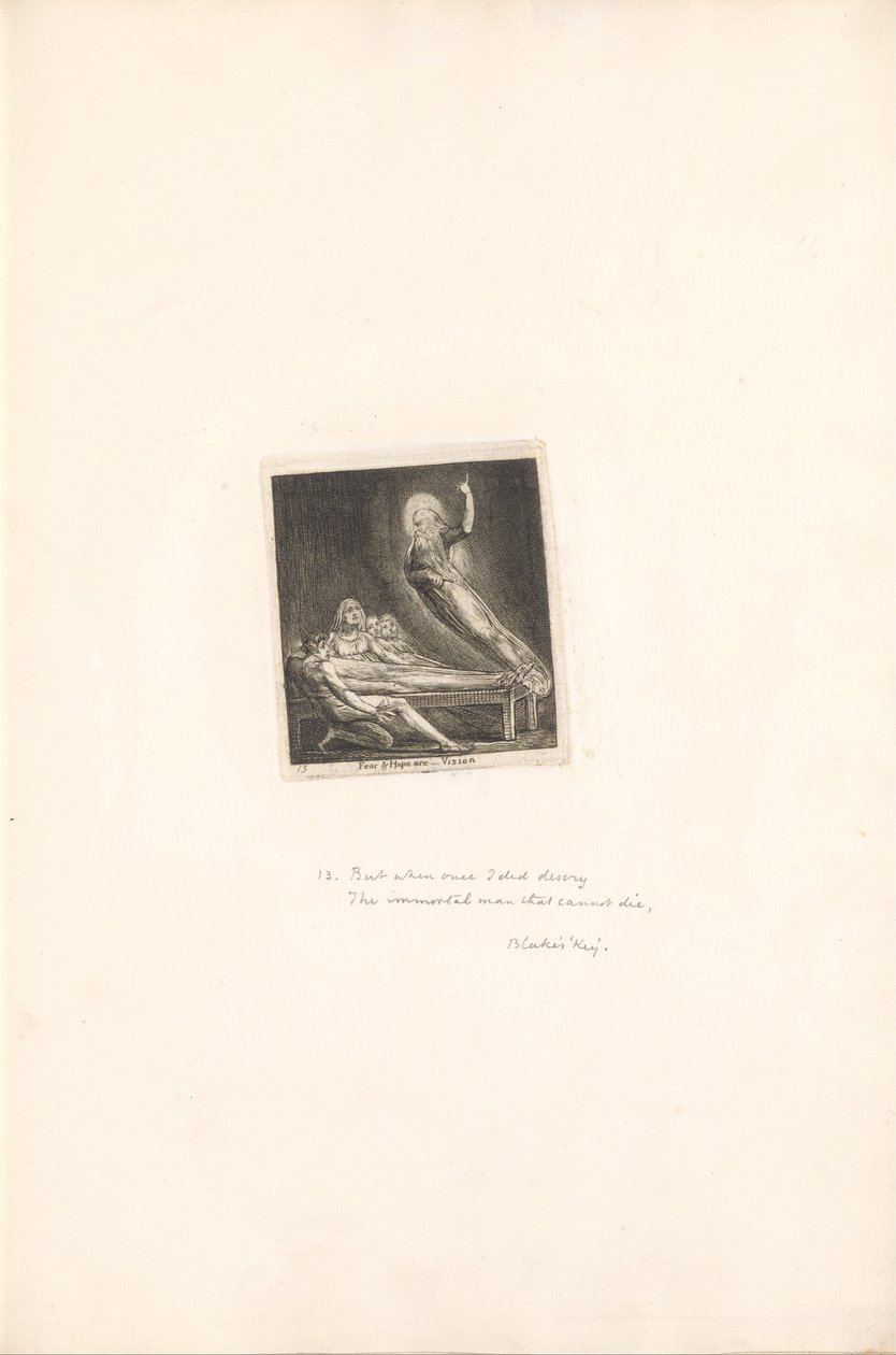 A nemek számára - A Paradicsom Kapuja, 15. tábla, A félelem és a remény -- látomás alkotó: William Blake