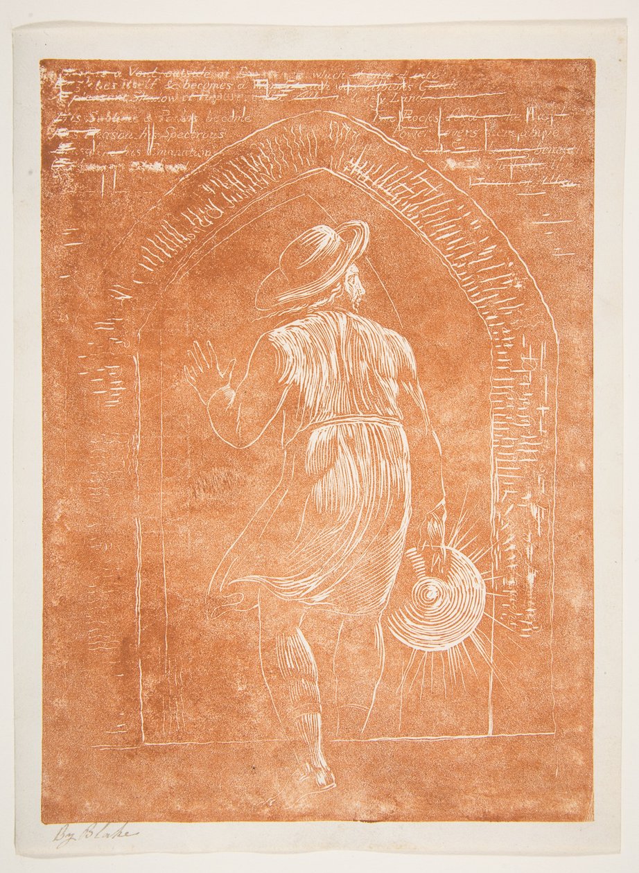 Frontispiz zu Jerusalem, die Emanation des großen Albion alkotó: William Blake