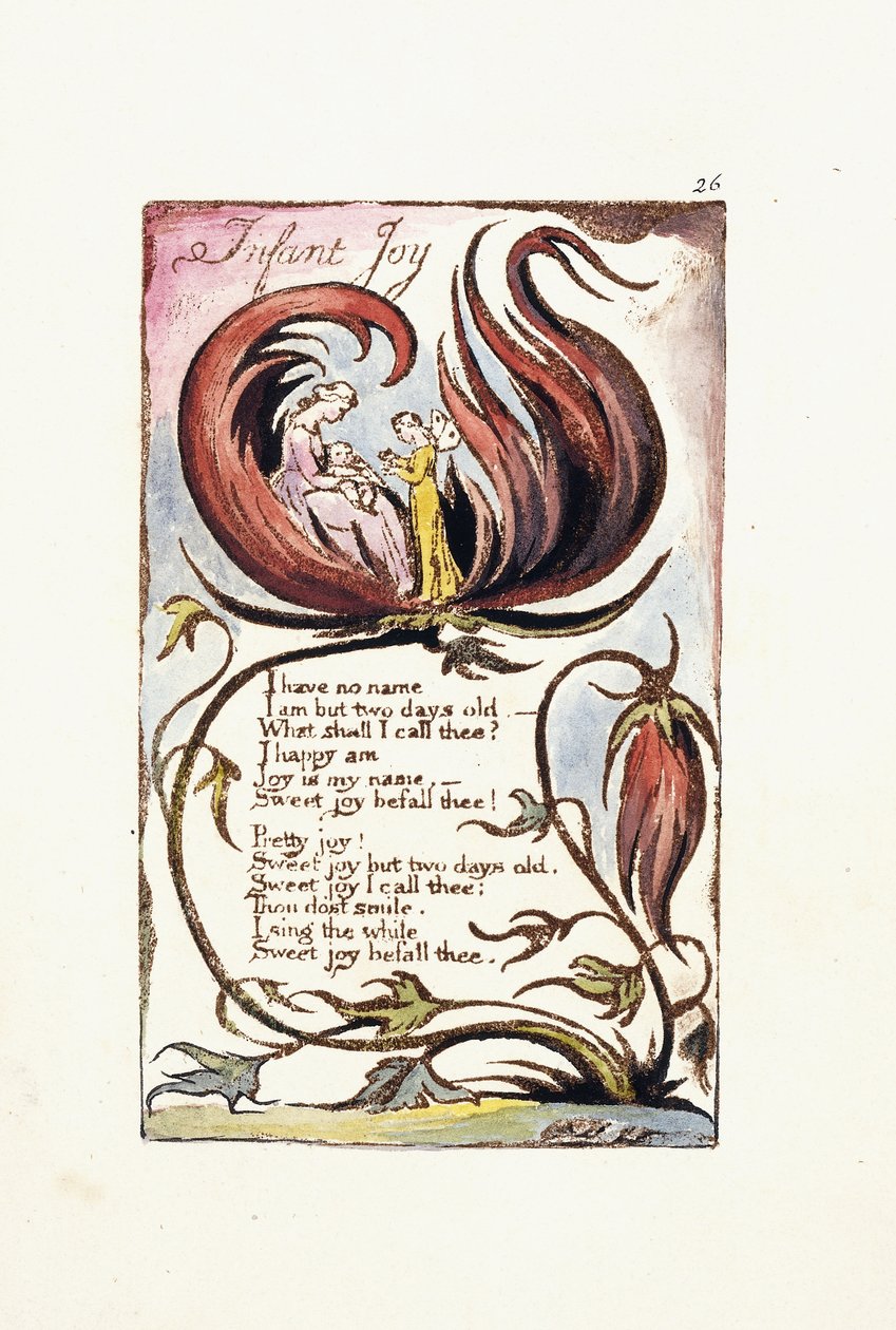 Gyermeki öröm, 1789 alkotó: William Blake