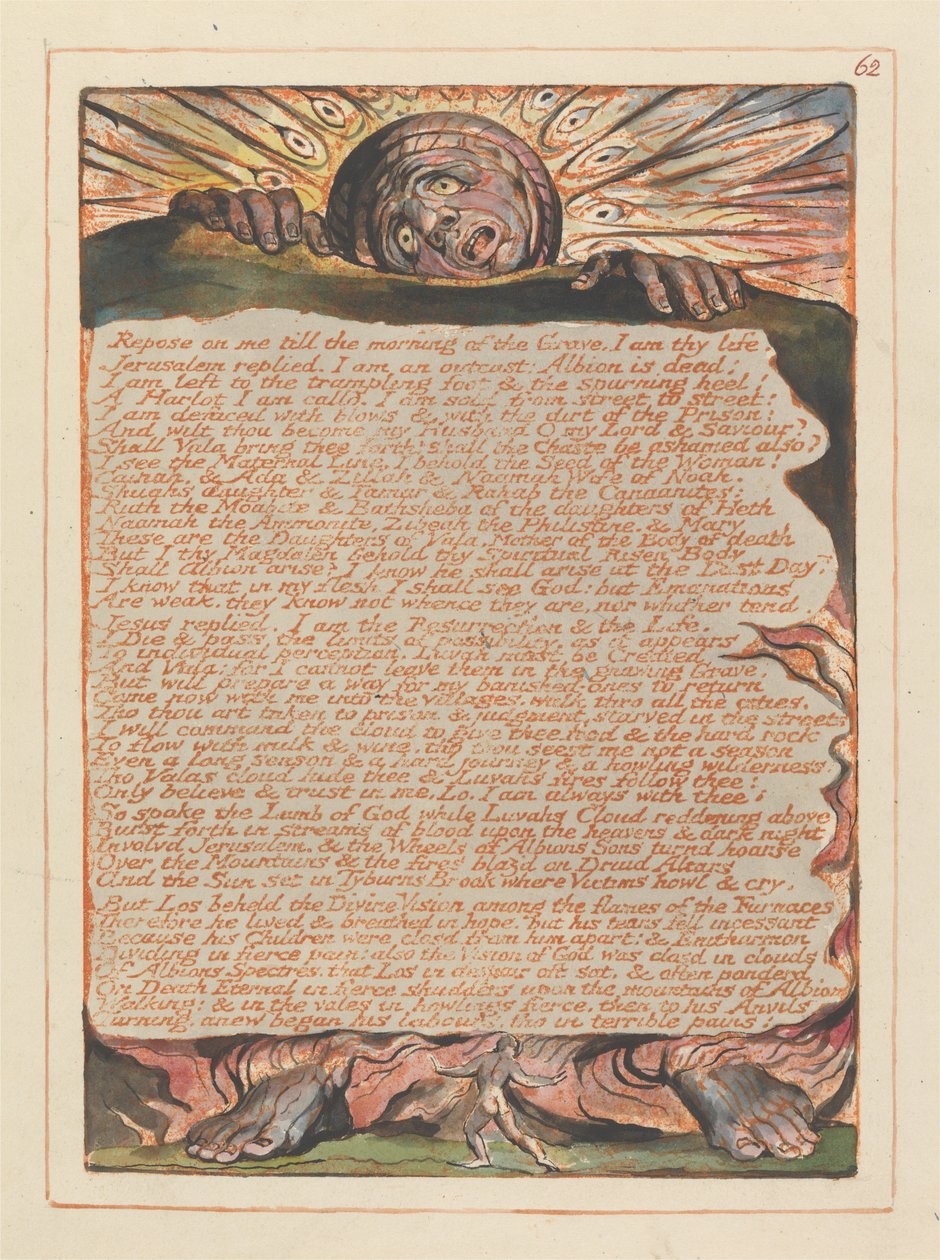 Jeruzsálem, 62. tábla, Nyugodj meg rajtam .... alkotó: William Blake