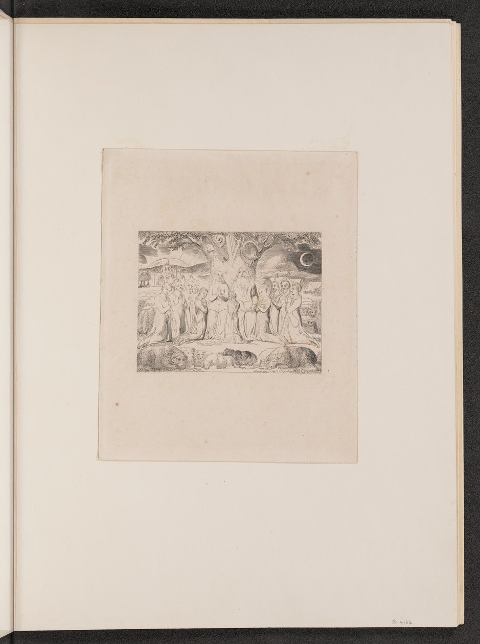 Jób és családja alkotó: William Blake
