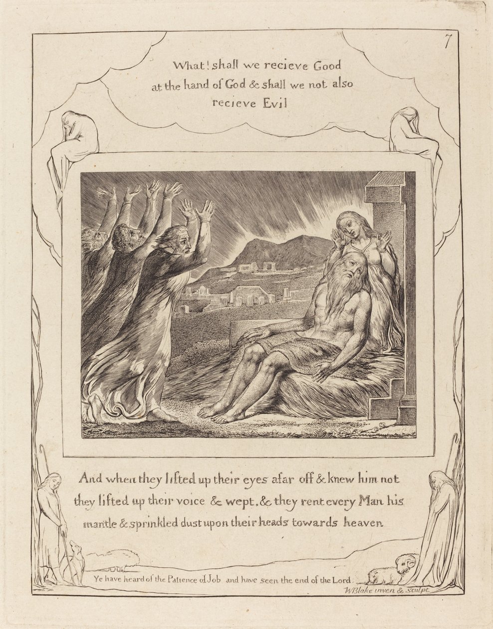 Állás vigasztalói alkotó: William Blake