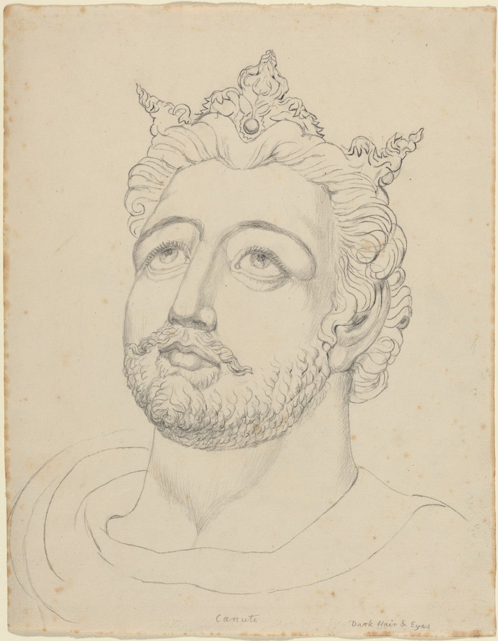 Kanut király alkotó: William Blake