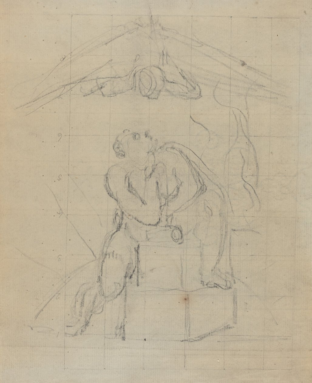Los and His Spectre [verso] alkotó: William Blake