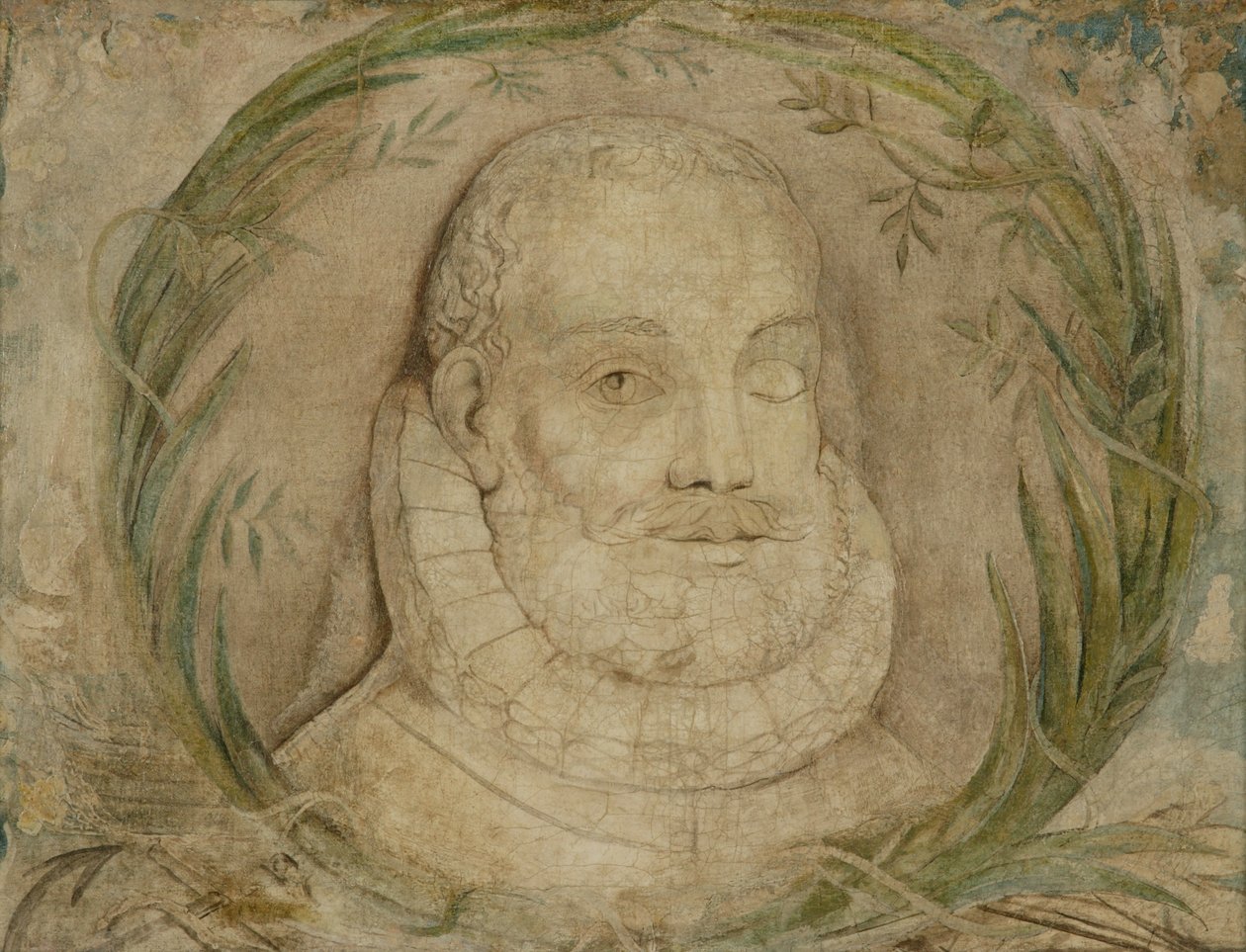 Louis Vaz de Camoens, c.1800 (tempera on canvas) alkotó: William Blake
