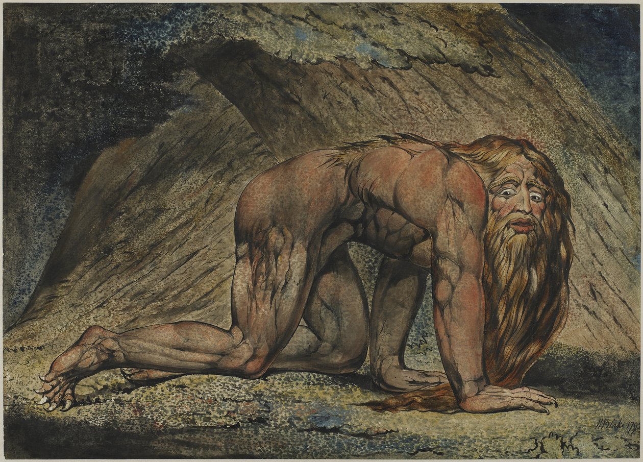 Nabukodonozor alkotó: William Blake