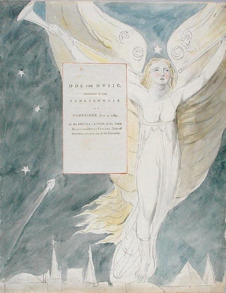 Óda a zenéhez, 93. terv a Thomas Gray verseiből alkotó: William Blake