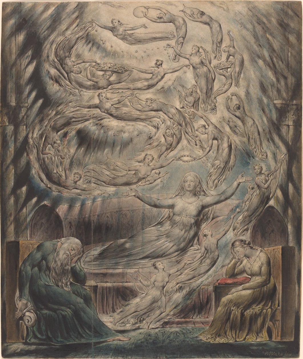 Katalin királynő álma alkotó: William Blake
