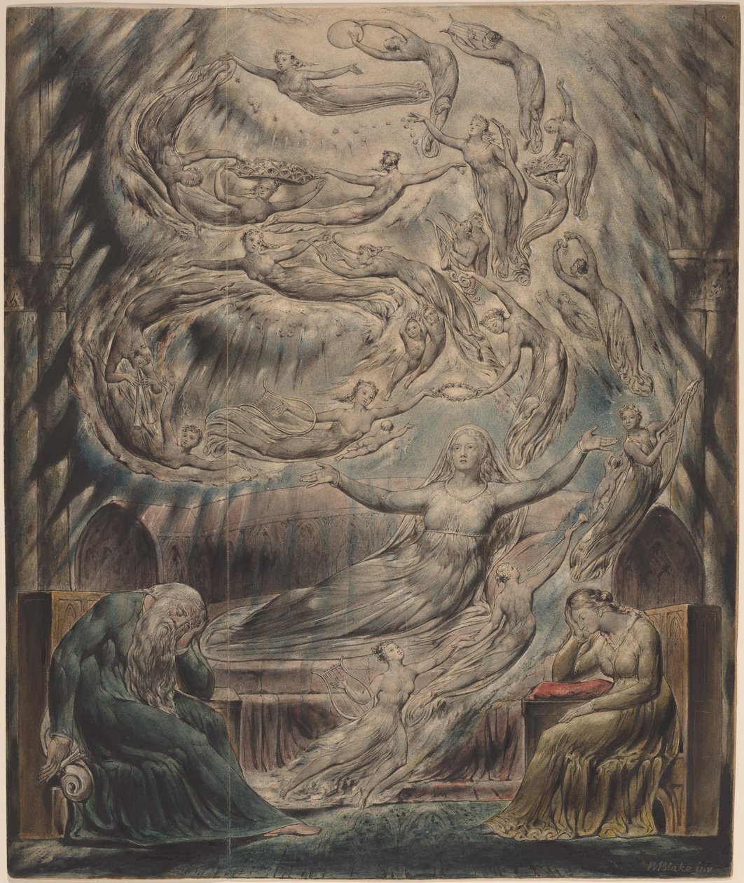 Katalin királyné álma alkotó: William Blake