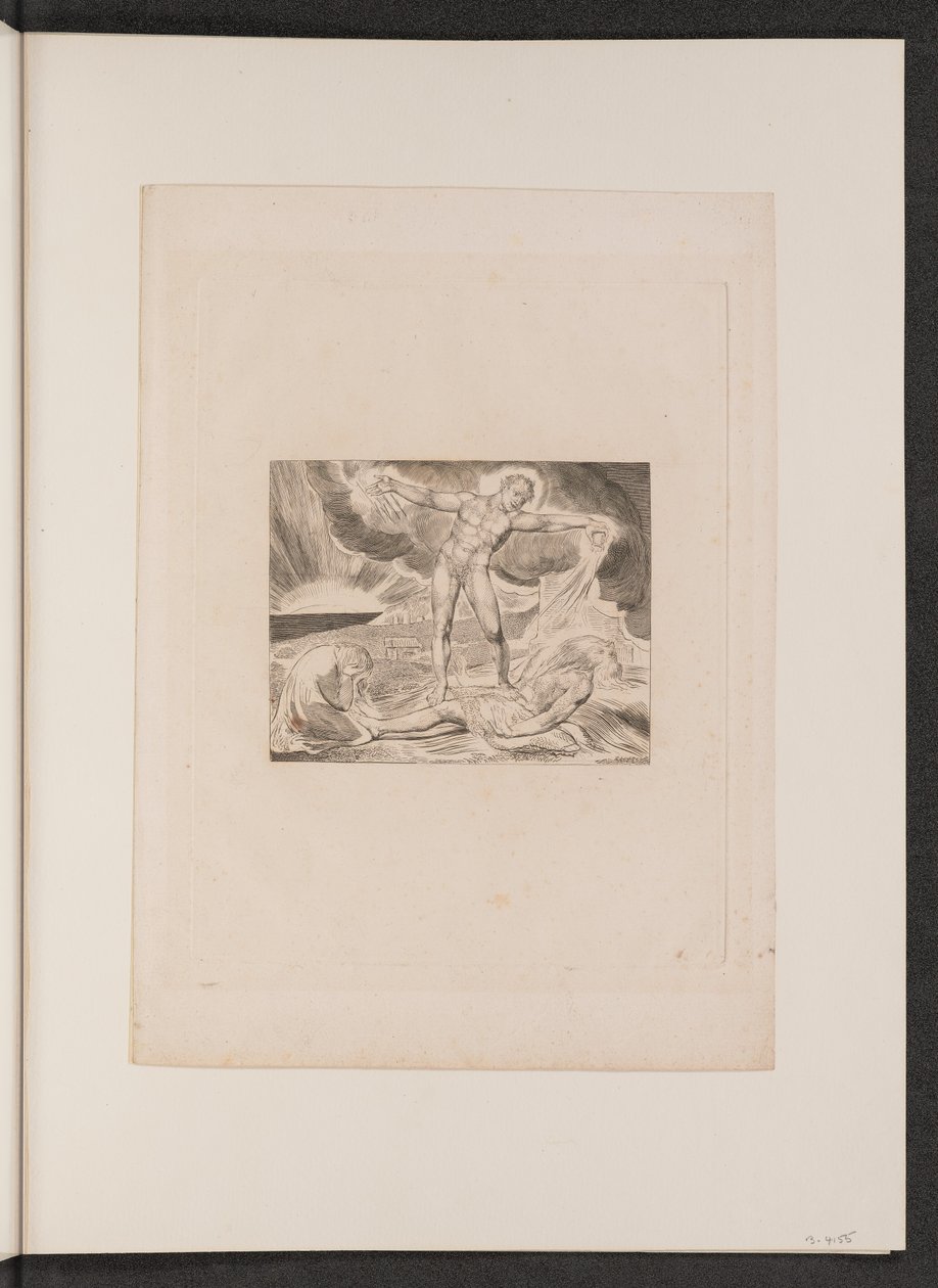 A sátán felforrósodik a munkában alkotó: William Blake