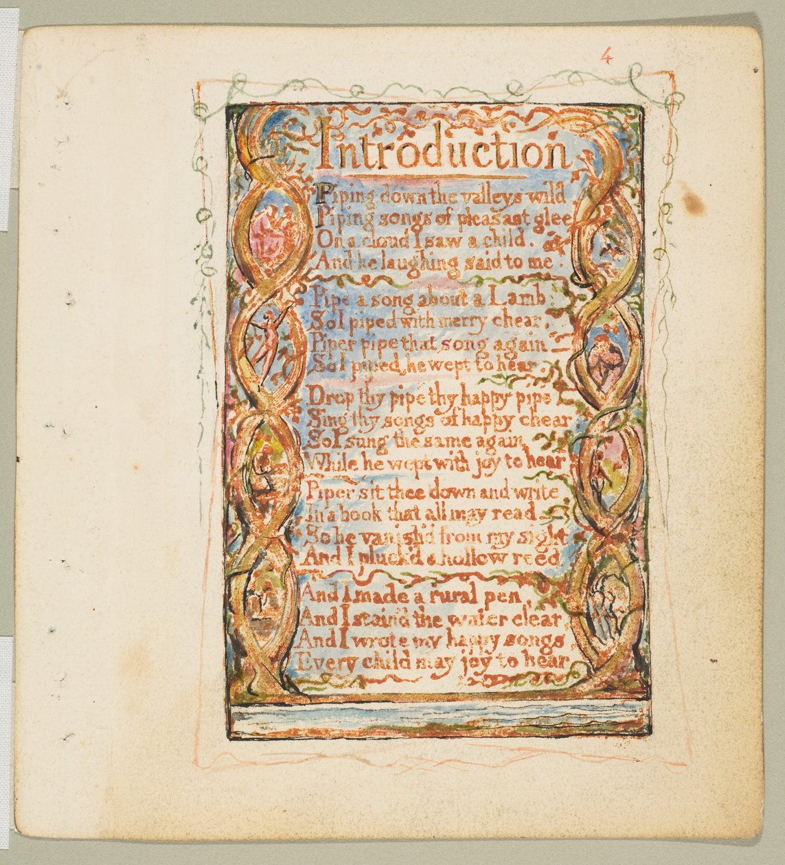 Songs of Innocence: Einleitung alkotó: William Blake