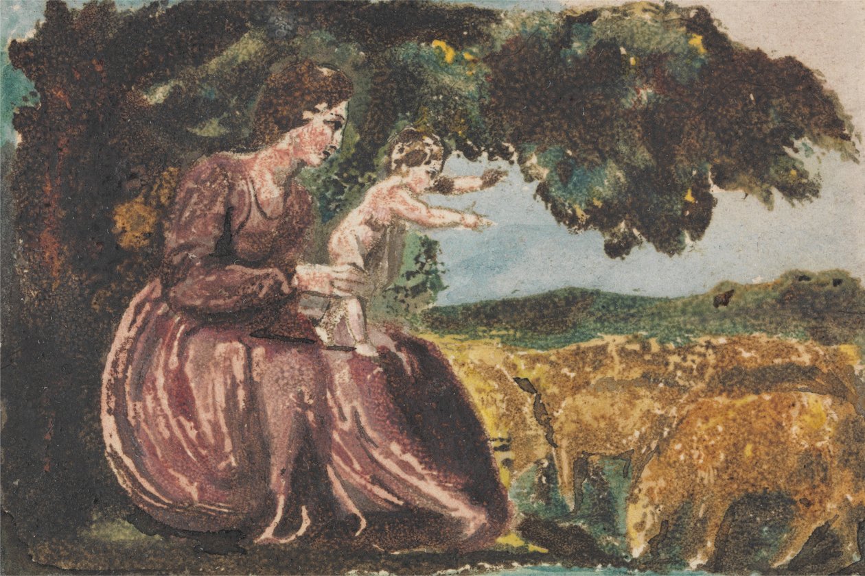 Tavasz, az Ártatlanság dalai című műből alkotó: William Blake