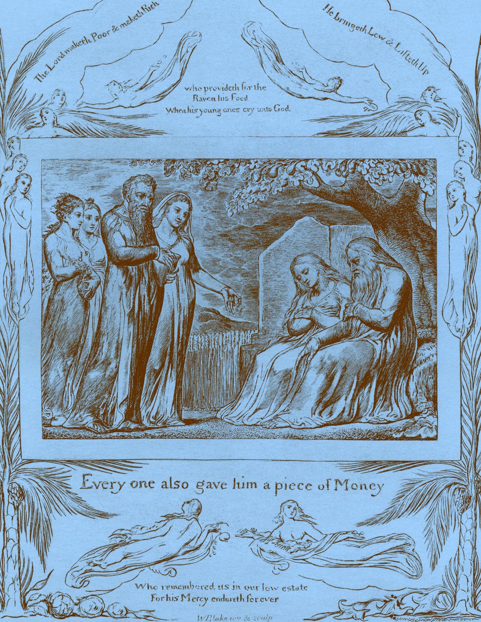 A Job könyve, William Blake illusztrációi alkotó: William Blake