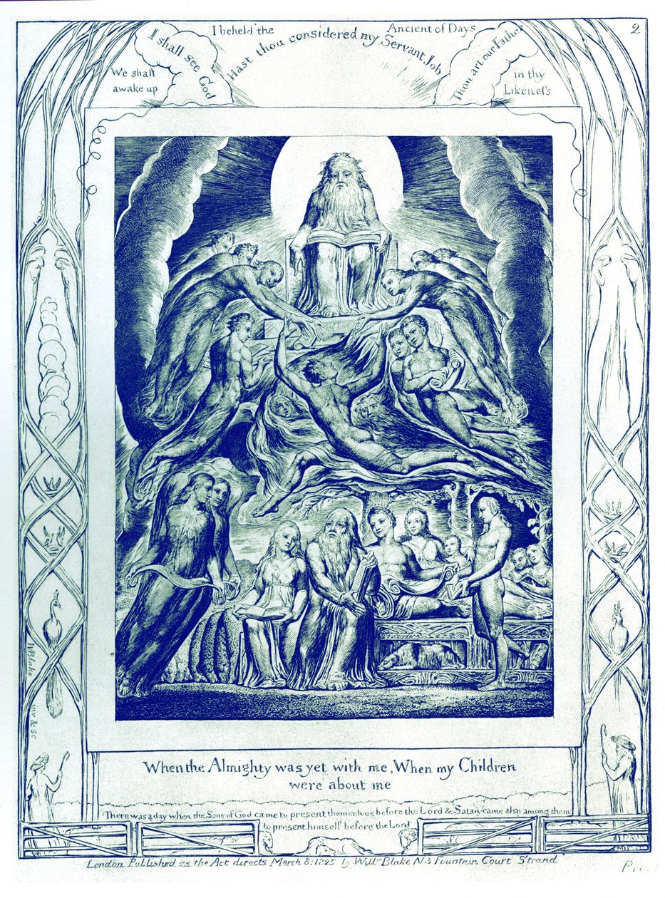 The Book of Job illusztrációi William Blake-től alkotó: William Blake