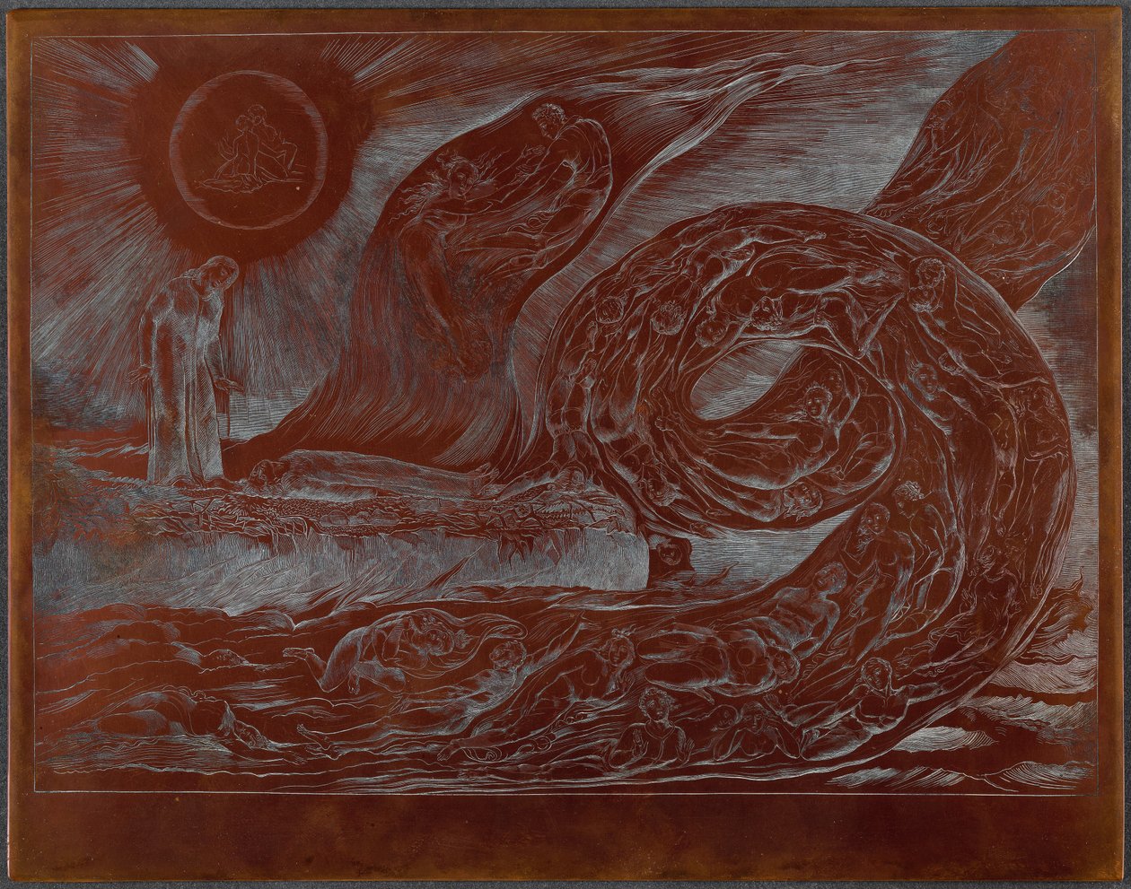 A buják köre: Paolo és Francesca alkotó: William Blake