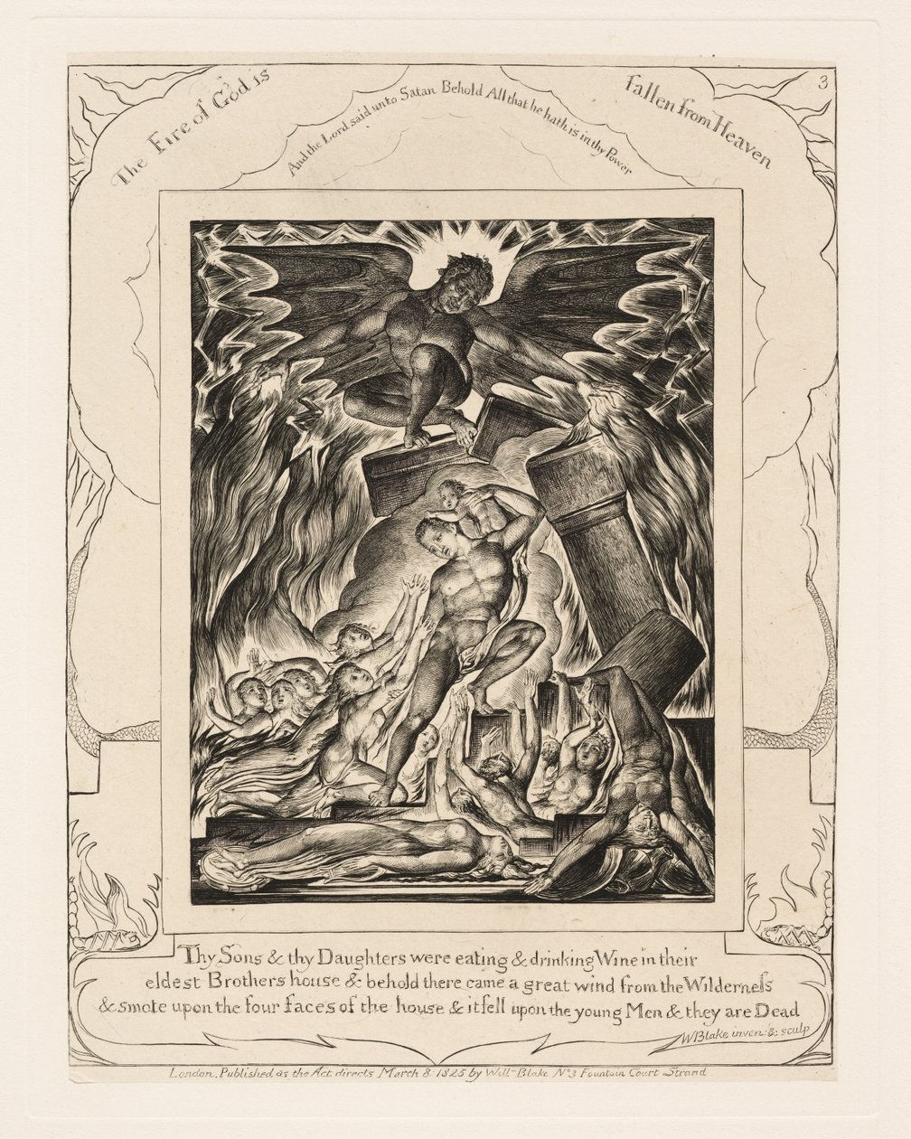 Jób fiainak pusztulása alkotó: William Blake
