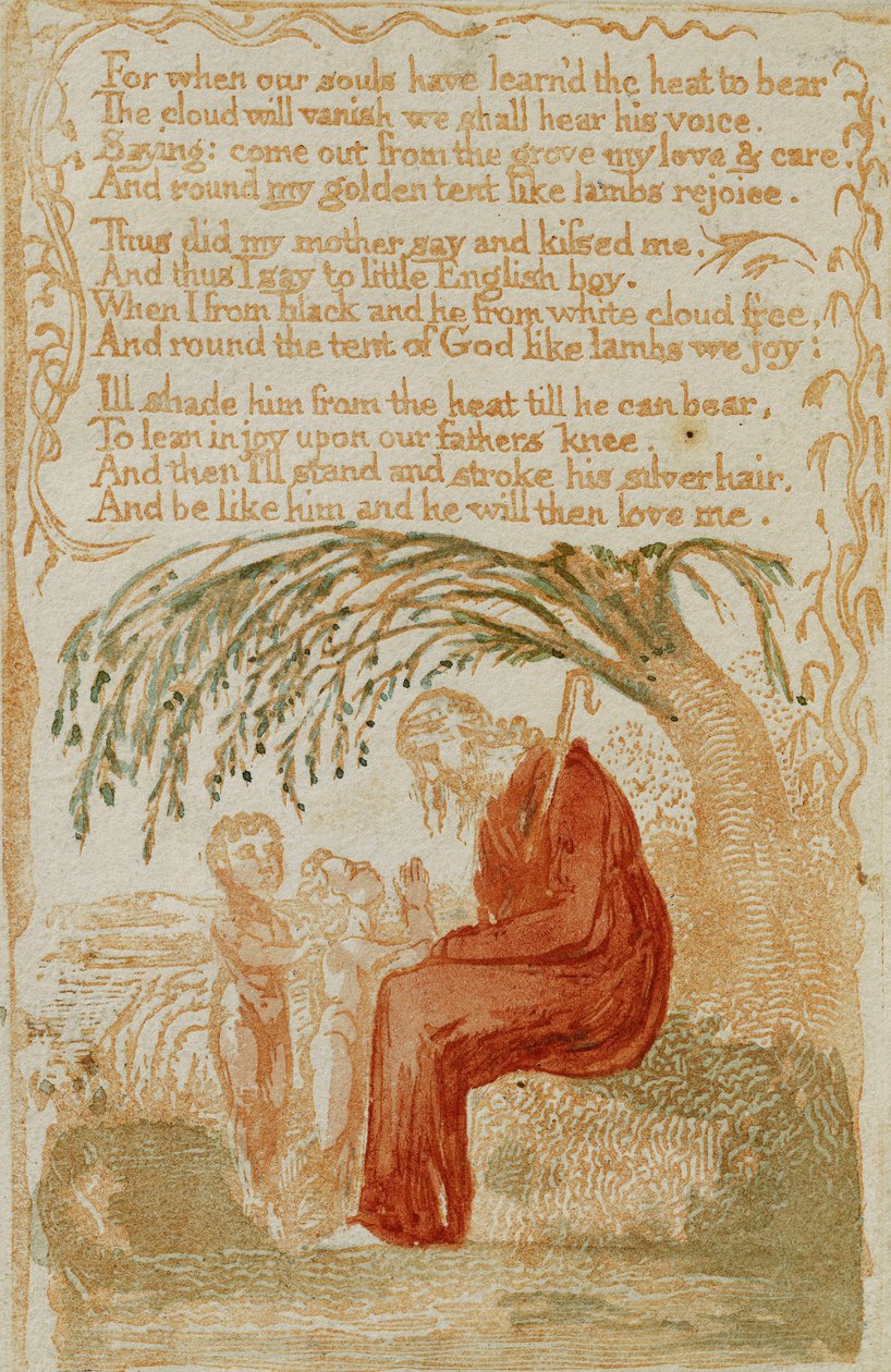A kis fekete fiú az ártatlanság dalaiból alkotó: William Blake