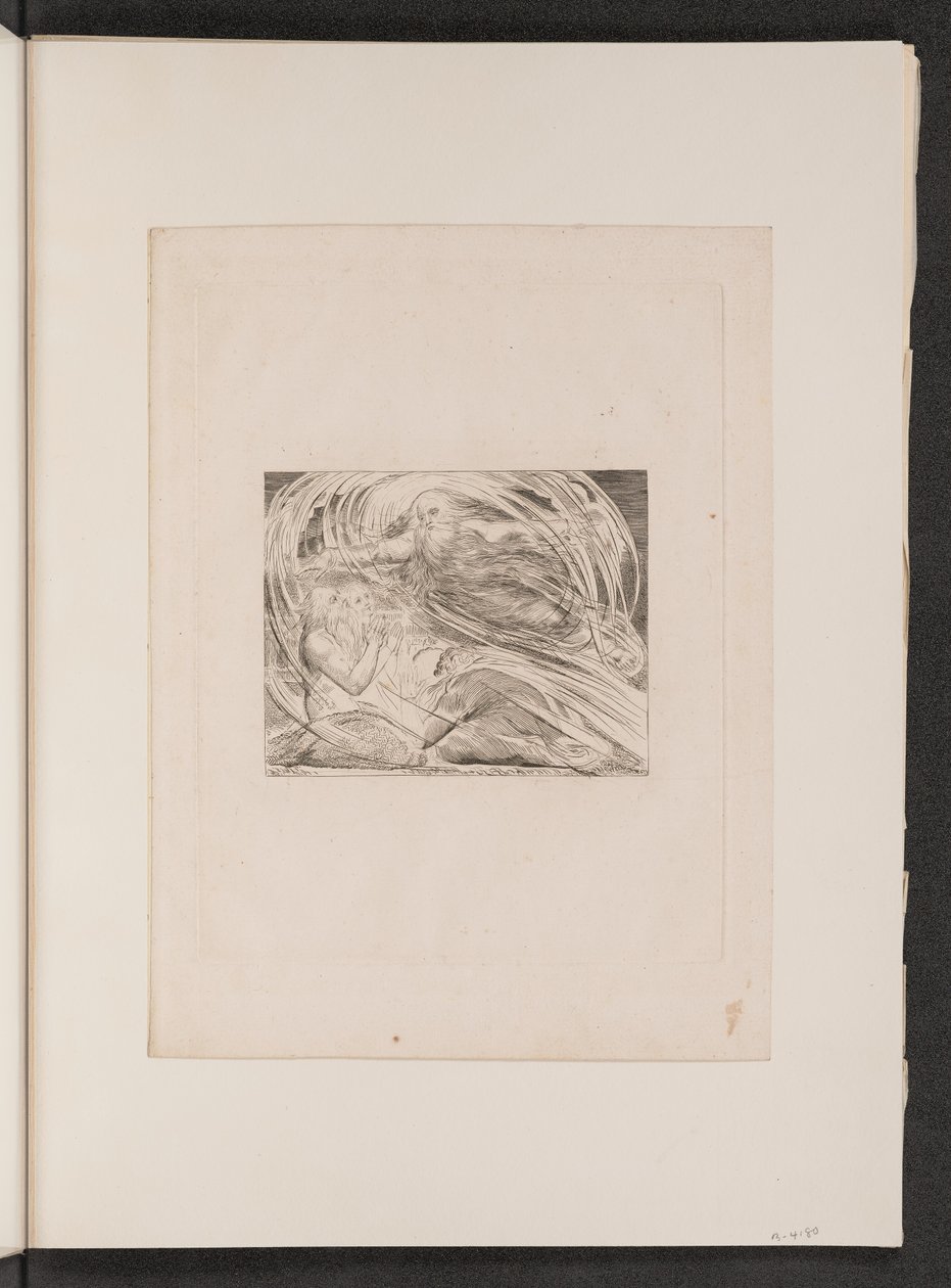 Az Úr válaszol Jóbnak a forgószélből alkotó: William Blake