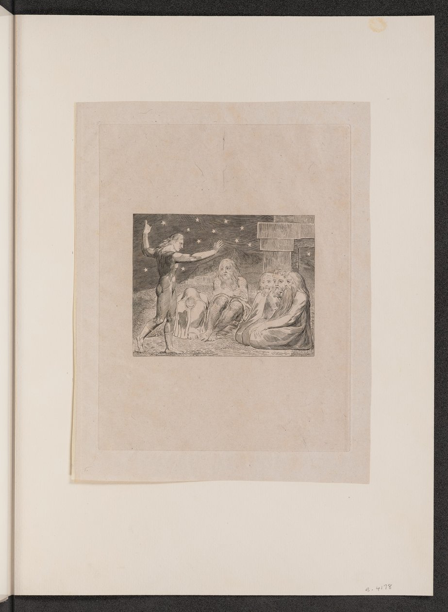 Elihu haragja alkotó: William Blake