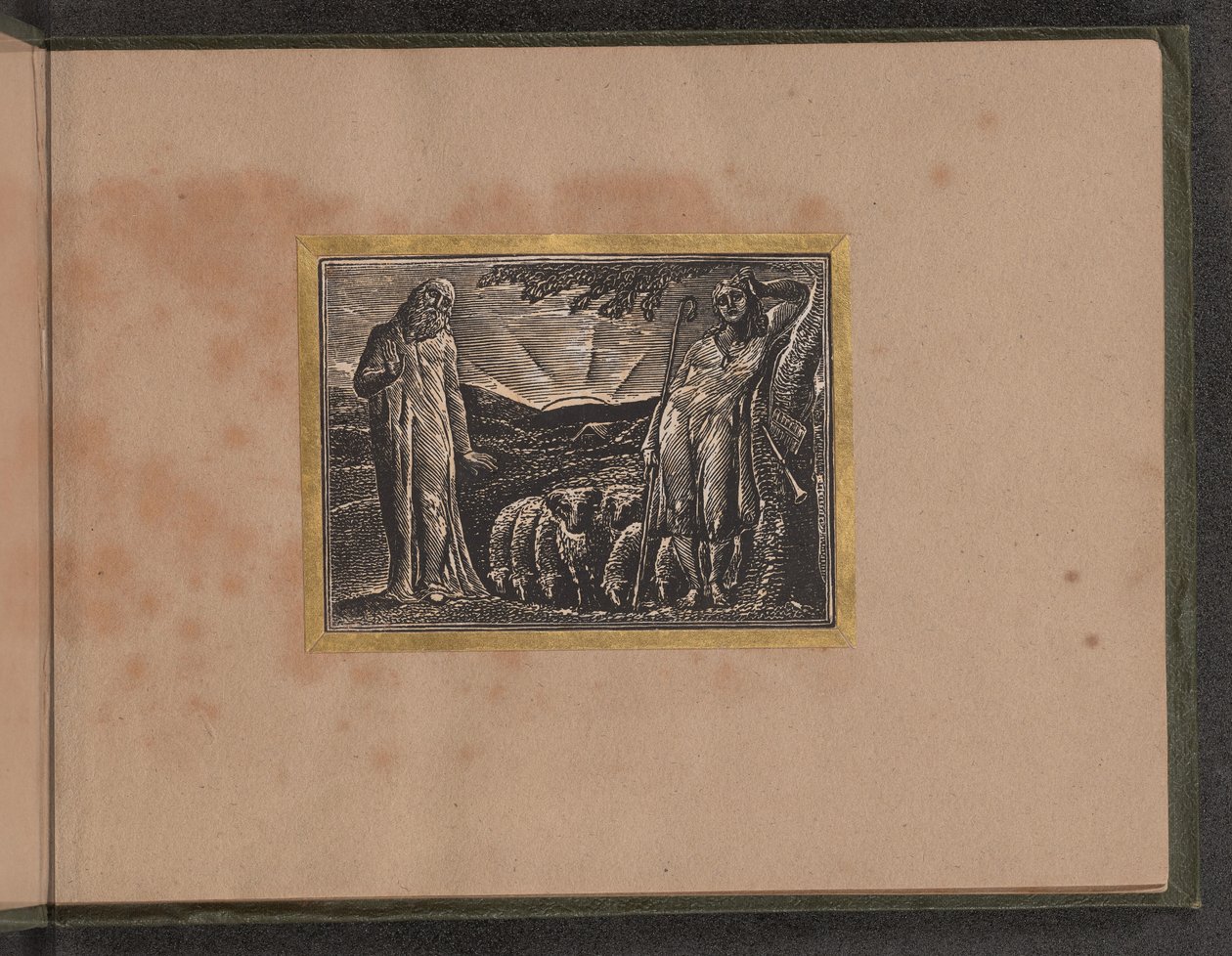 Thenot és Colinet alkotó: William Blake