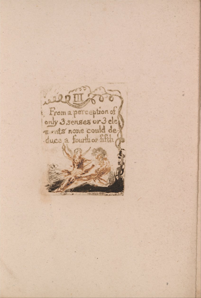 Nincs természetes vallás, 5. tábla, III. egy felfogásból . . . .  (Bentley a6) alkotó: William Blake