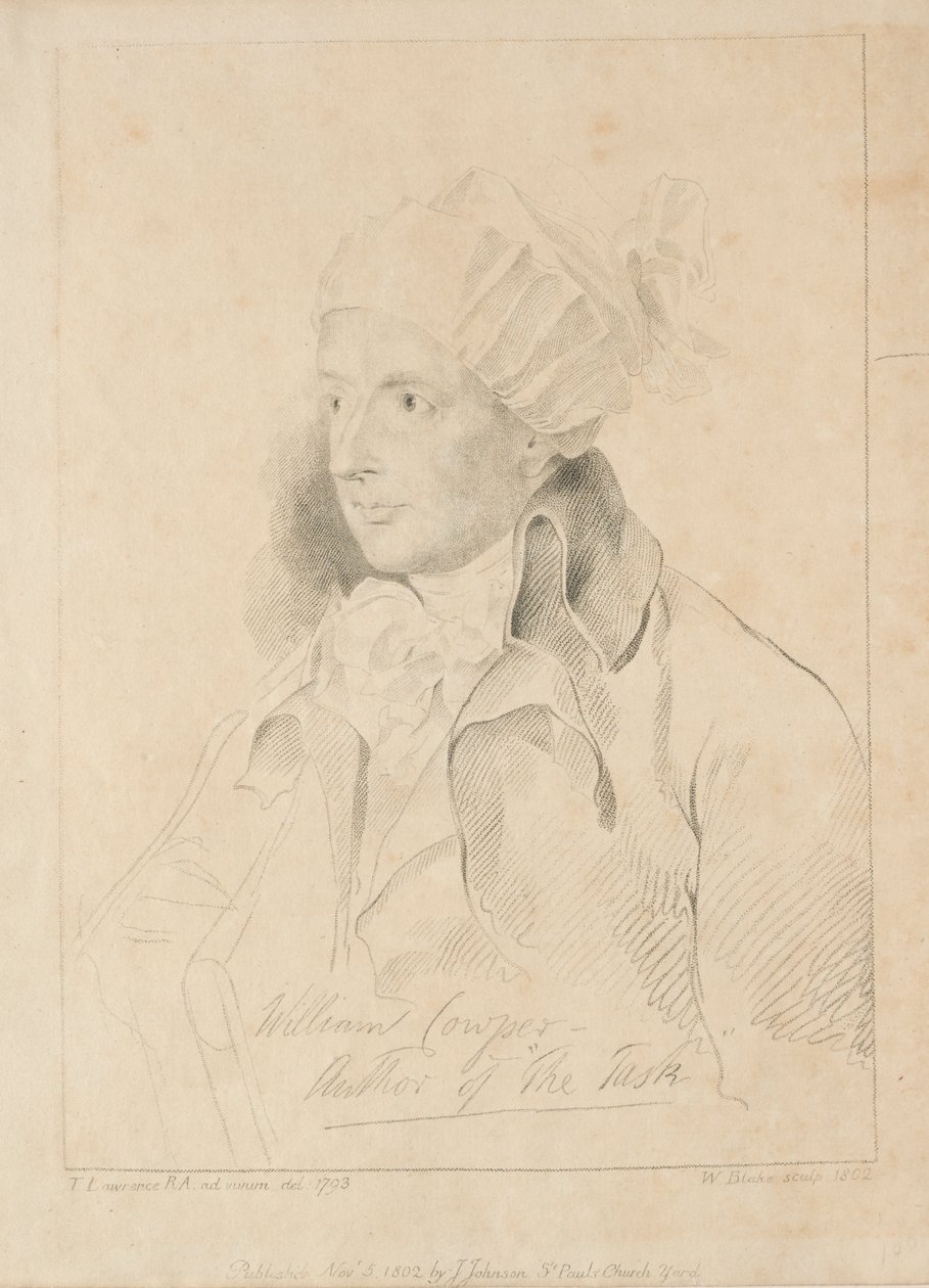 William Cowper alkotó: William Blake