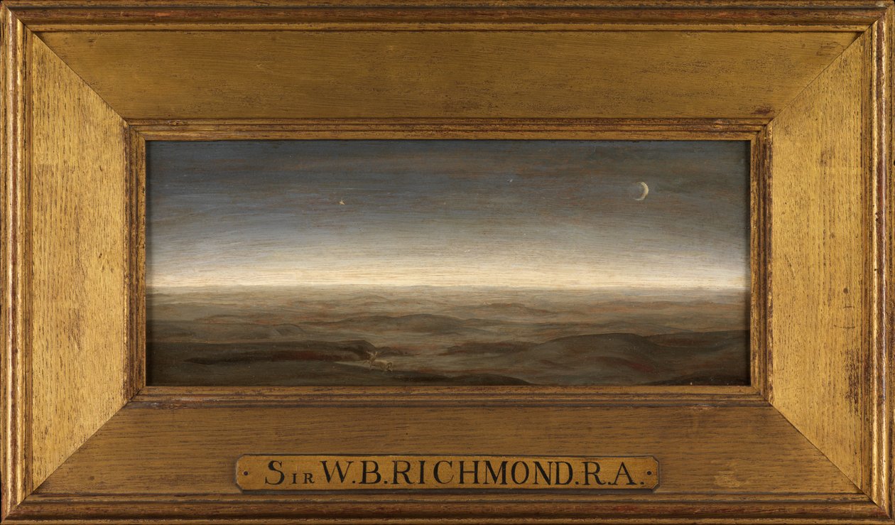 Egy kentaur, Moonlight, Morea (olaj a panelen) alkotó: William Blake Richmond