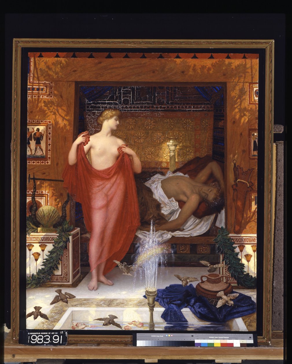 Héra Héphaisztosz házában (olaj, vászon) alkotó: William Blake Richmond
