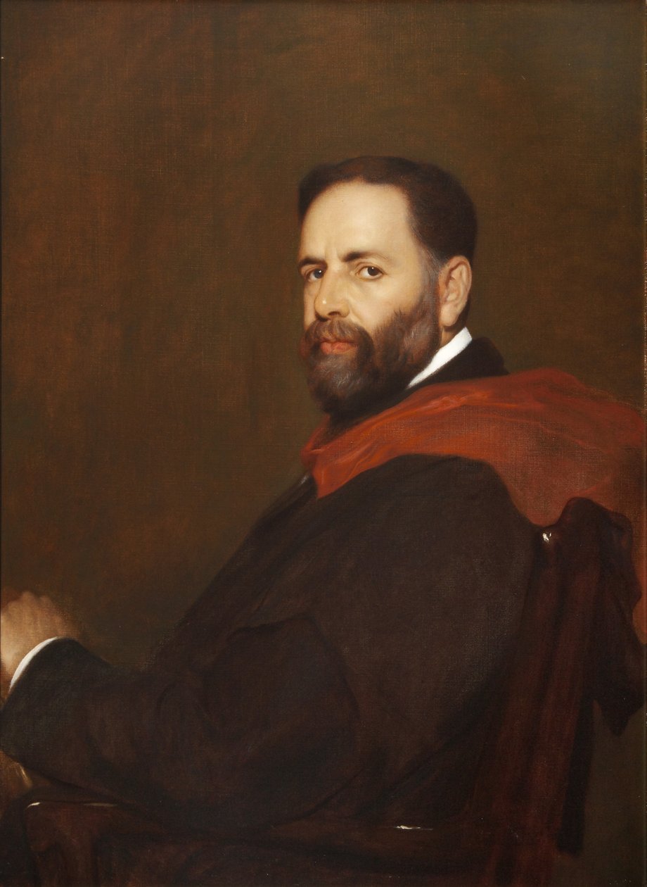 Sir Thomas Herbert Warren, a Magdalen College elnöke alkotó: William Blake Richmond