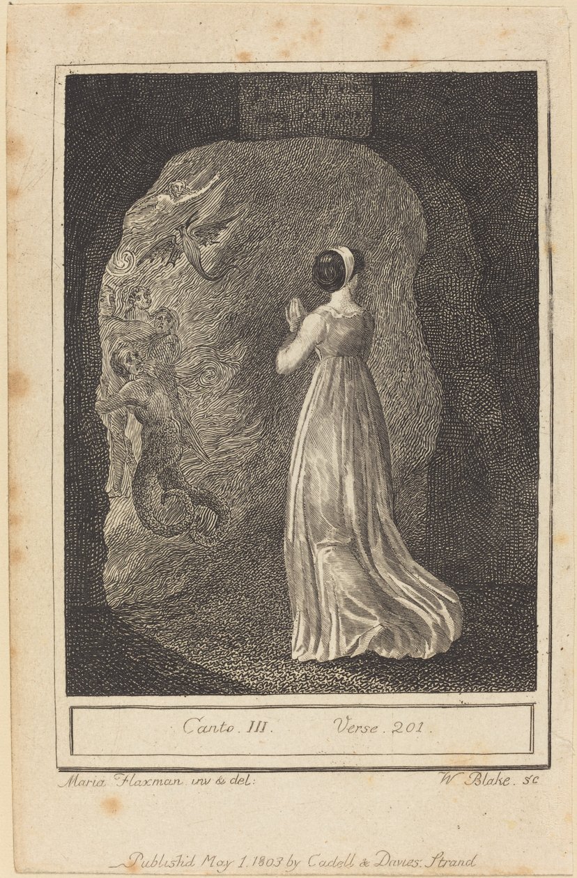 III. ének, 201. vers alkotó: William Blake after Mary Ann Flaxman