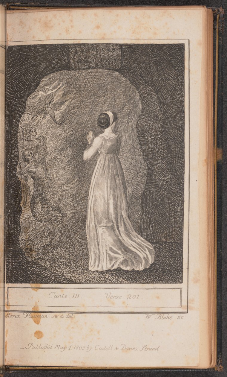III. ének, 201. vers alkotó: William Blake after Mary Ann Flaxman