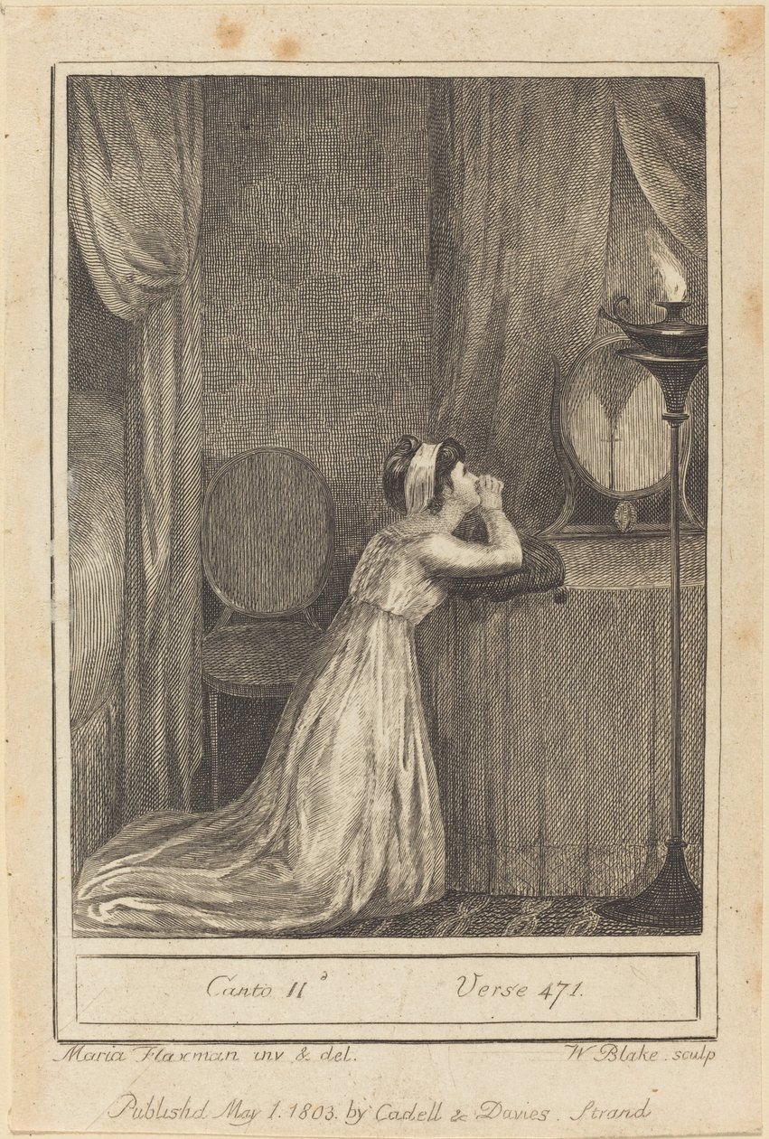 II. ének, 471. vers alkotó: William Blake after Mary Ann Flaxman