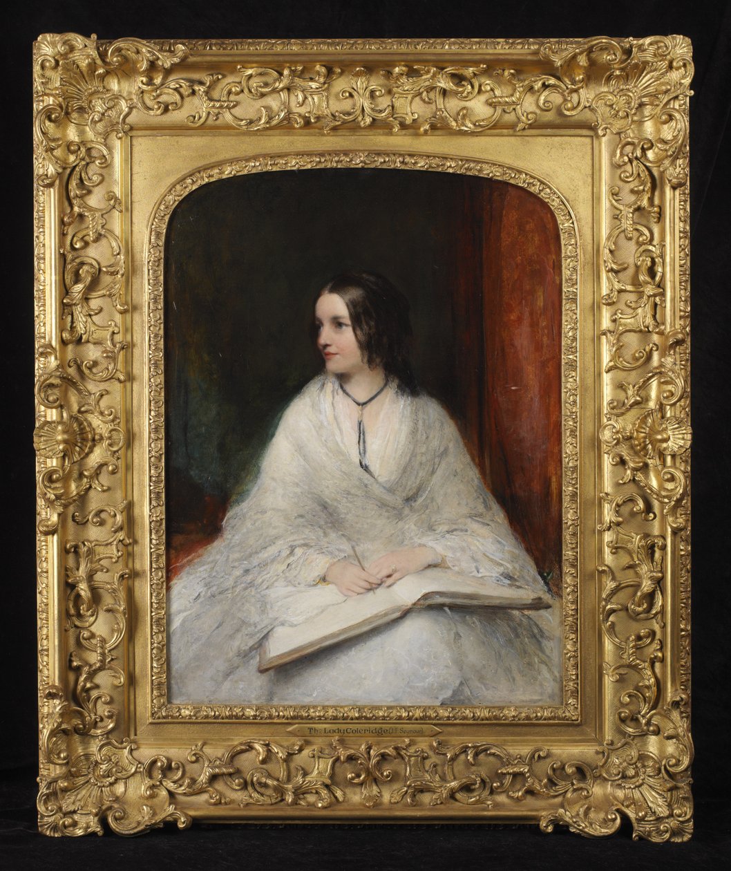 Jane Fortescue Seymour, Mrs. Coleridge portréja, 1862 körül alkotó: William Boxall