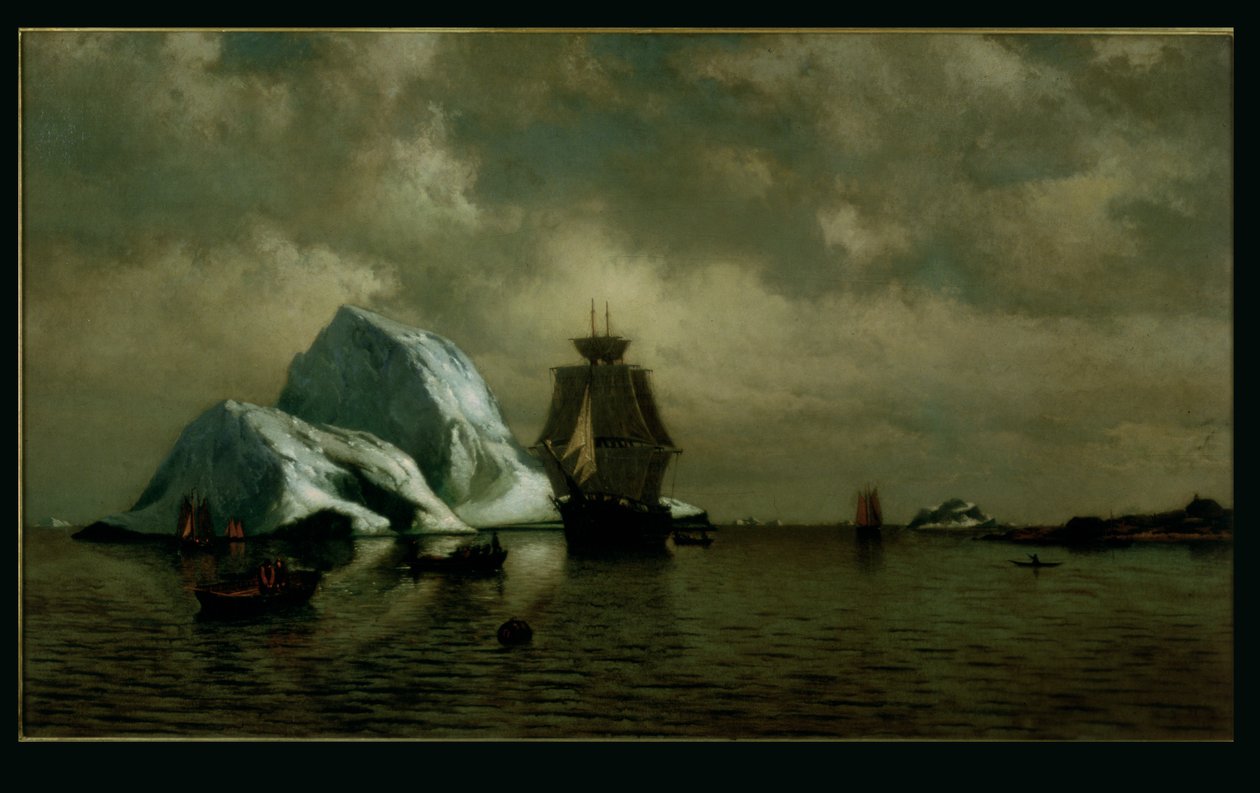 Délután a Labrador-parton alkotó: William Bradford