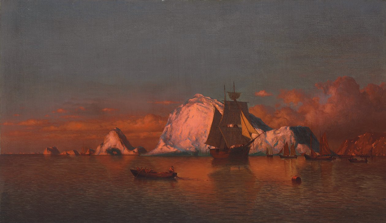 Halászat Labrador partjainál, 1880 alkotó: William Bradford