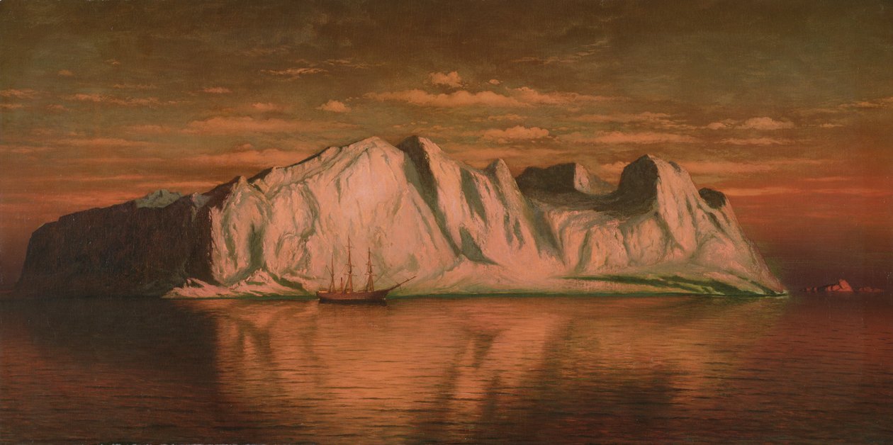 Muir-gleccser, 1872 körül (olaj, vászon) alkotó: William Bradford