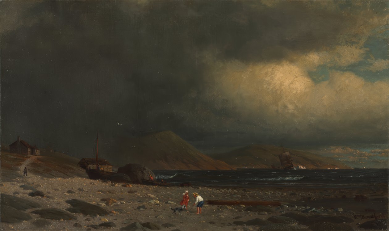 William Bradford / "Labrador partja", 1860 körül alkotó: William Bradford