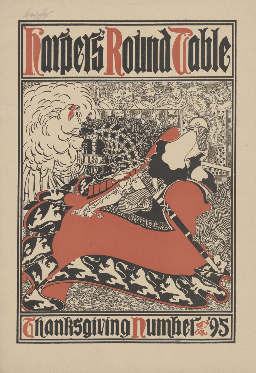 Harper kerekasztala – Hálaadás szám, 1895 alkotó: William Bradley