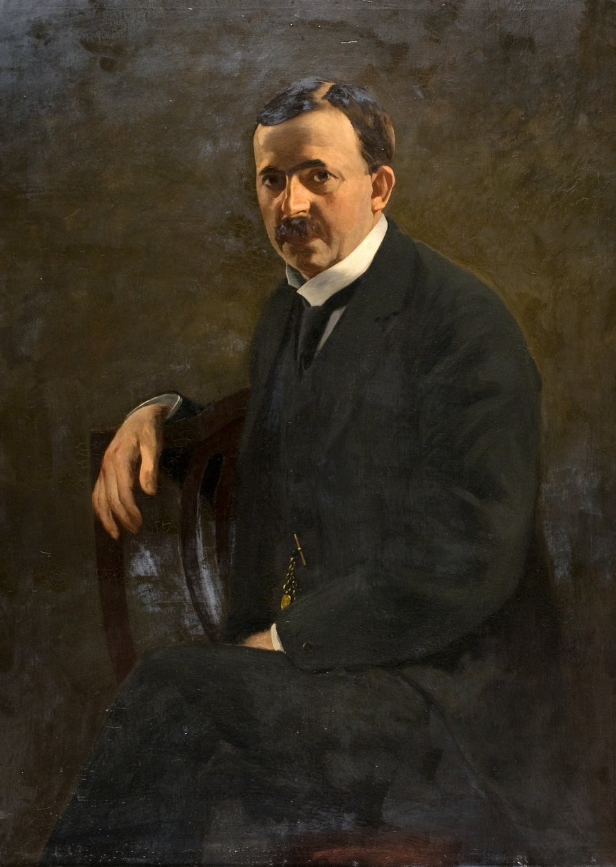 Dr. George Lawrence, 1913 körül (olaj, vászon) alkotó: William Bradley Lamond
