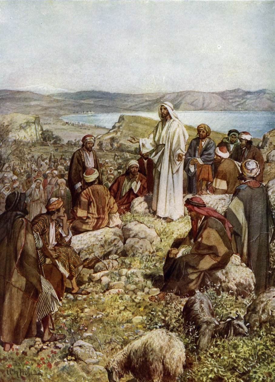 Jézus és a tizenkét apostol - Biblia alkotó: William Brassey Hole