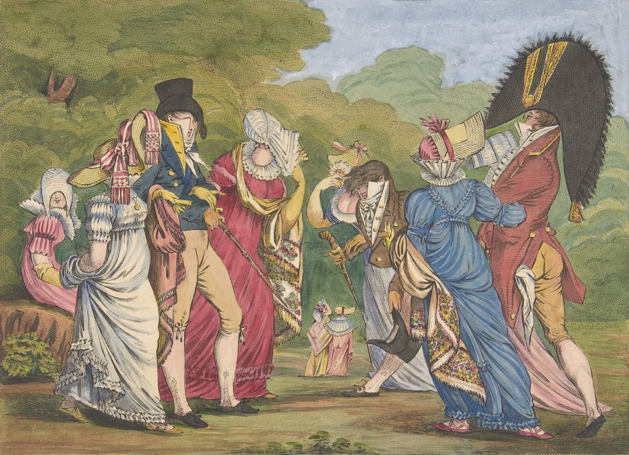Les Invisibles The Invisible Ones, 1810. alkotó: William Brocas