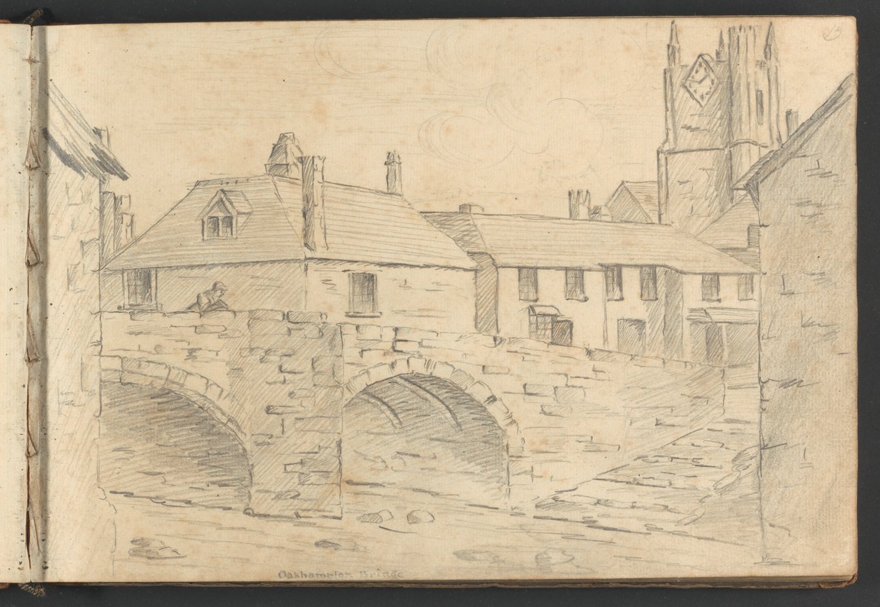 Oakhampton híd alkotó: William Brockedon